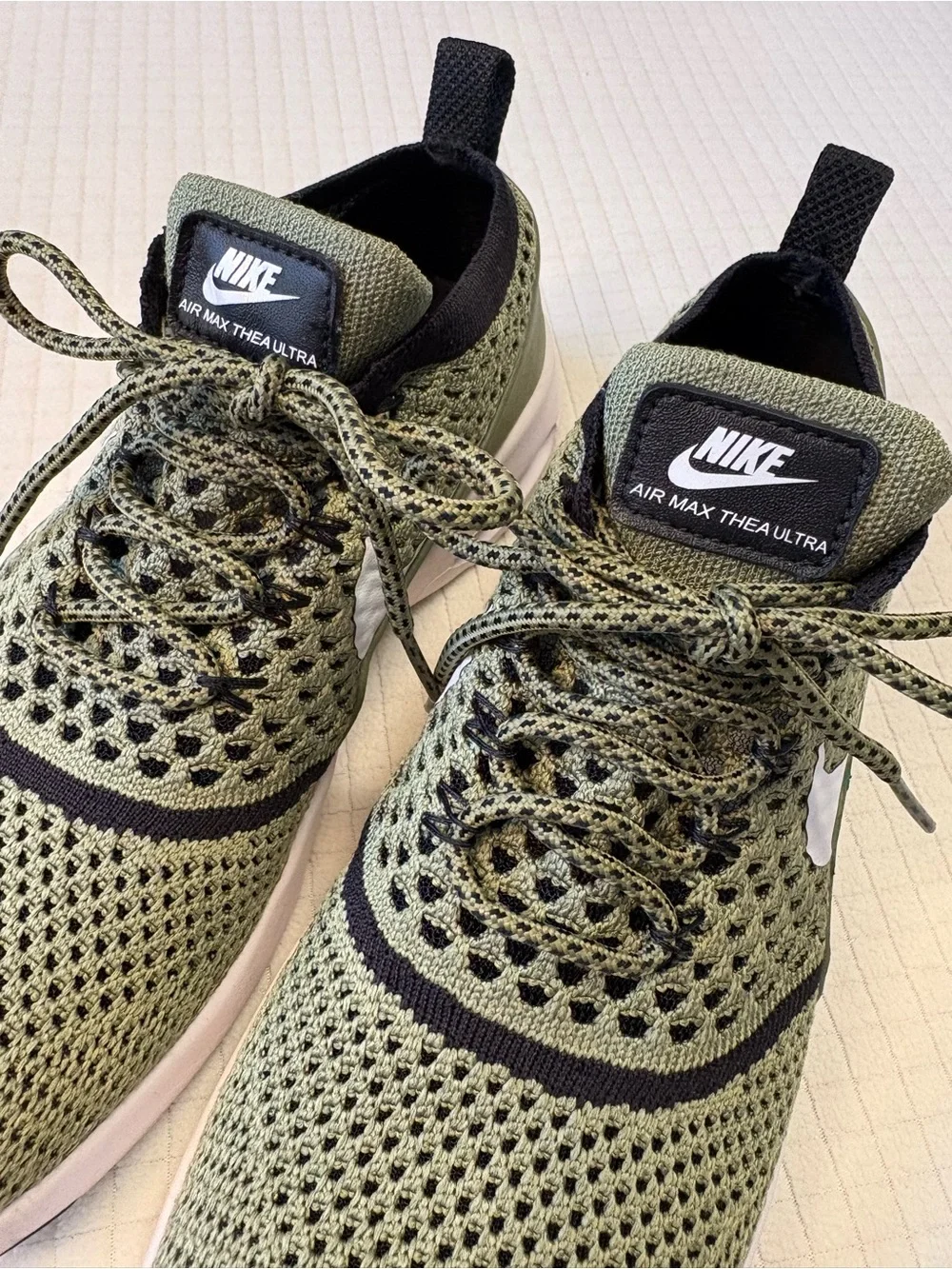 Nike olive green Air Max Thea Ultra sneakers